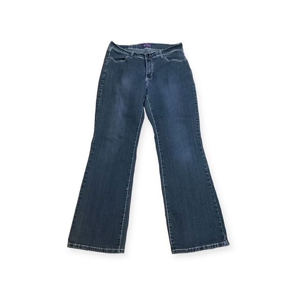 U-51 Women’s Jeans Dark Wash Straight Leg 14 - Picture 1 of 8